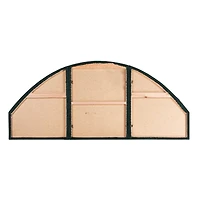 Hello Honey® NoSom 5ft. Queen Sized Emerald Green Upholstered Velvet Panel Arched Headboard