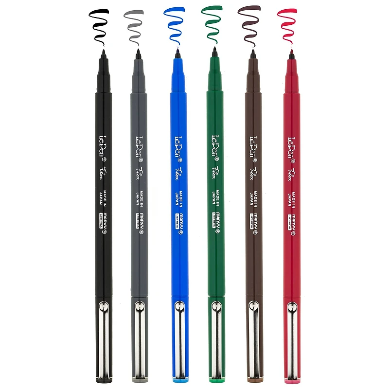 Marvy® Uchida LePen® Flex 6 Primary Pen Set