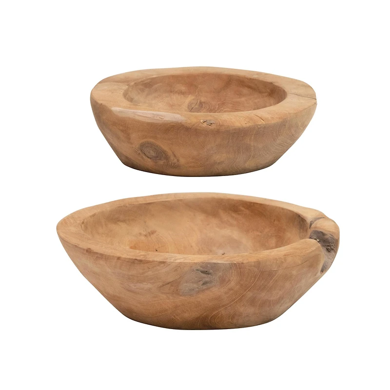 Hello Honey® Teakwood Bowl Set