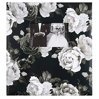 Black & White Floral Photo Album by Recollections®