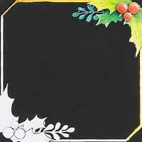 Brea Reese™ Holiday Floral Scratch Art Stickers