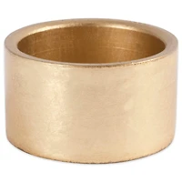 DII® Gold Round Painted Napkin Rings, 6ct. 
