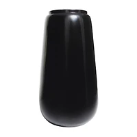 30" Black Modern Vase