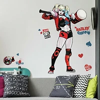 RoomMates Harley Quinn Peel & Stick Giant Wall Decals
