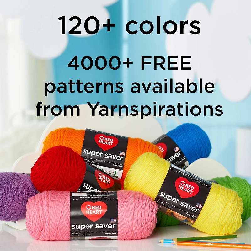 Red Heart® Super Saver Ombre™ Yarn