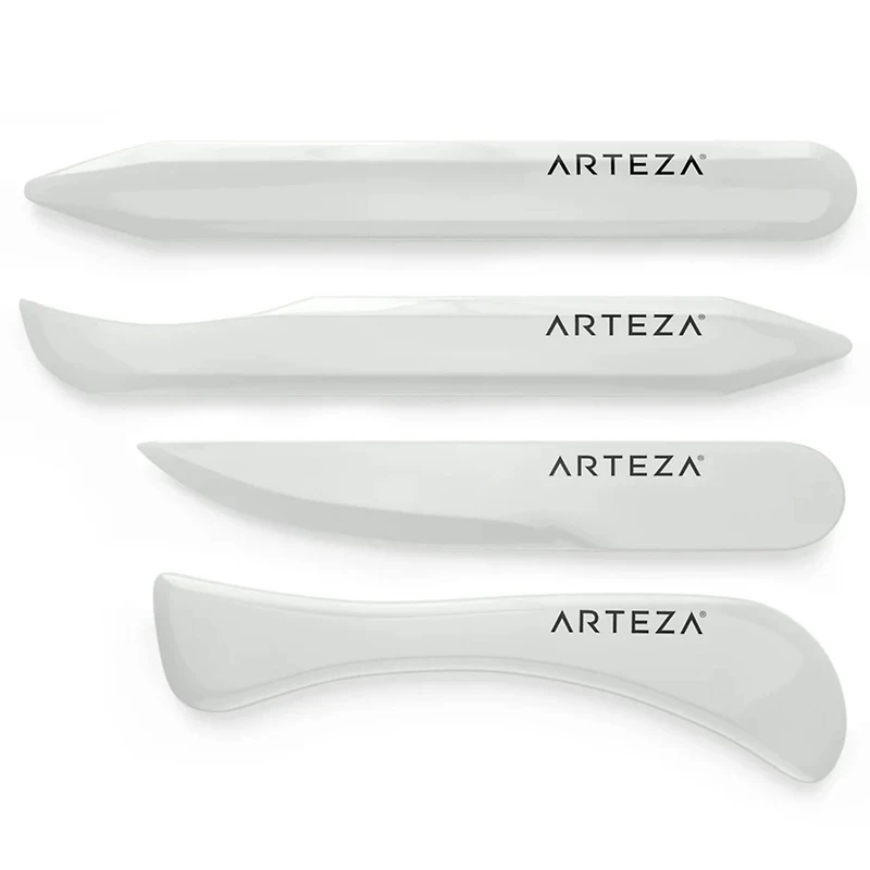 Arteza® 4 Piece Bone Folder Tool Set