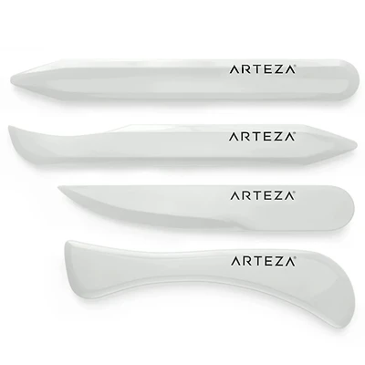 Arteza® 4 Piece Bone Folder Tool Set