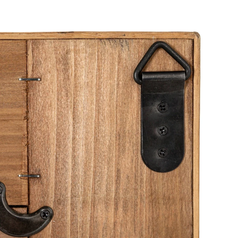 Hello Honey® 31" Natural Rattan Framed Wall Mirror