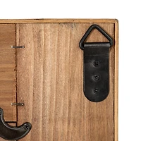 Hello Honey® 31" Natural Rattan Framed Wall Mirror