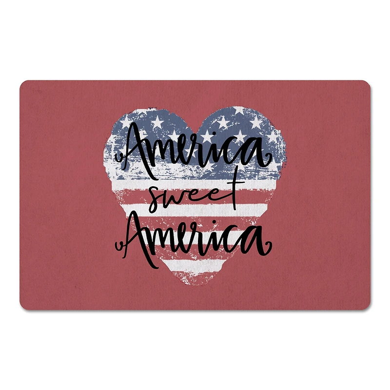 America Sweet America Floor Mat