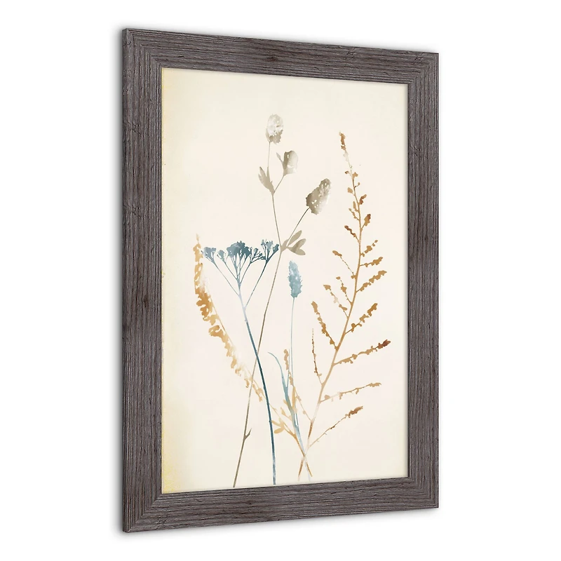 Wildflowers 16" x 24" Western Gray Framed Print