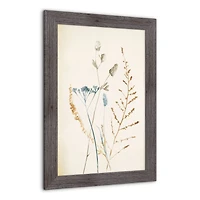 Wildflowers 16" x 24" Western Gray Framed Print