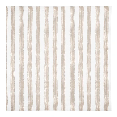 Neutral Easy Stripes Cotton Twill Napkin
