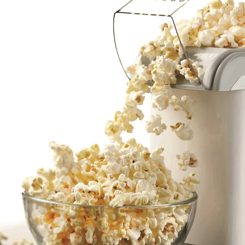 Brentwood 8-Cup White Hot-Air Popcorn Maker