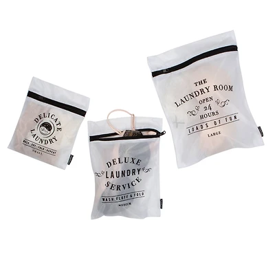 Simplify 3-Piece Mesh Wash Bag Set