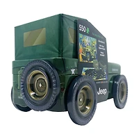 The Jeep Army Truck Collectible Shaped Tin Puzzle: 550 Pcs