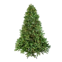 7.5ft. Pre-Lit Real Touch™️ Noble Fir Artificial Christmas Tree, Clear Lights