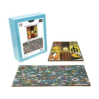 Wooden Jigsaw Puzzle Set - Yellow Fish & Miami Fish: 413 Pcs