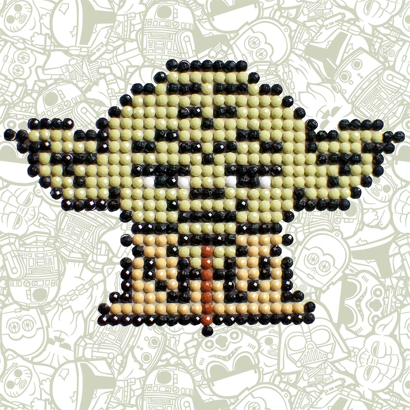 Camelot® Dots Yoda Fun Diamond Painting Kit