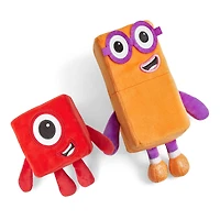 hand2mind® Numberblock 1 & 2 Playful Pals Plush Set