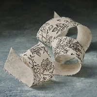 1.5" x 3yd. Natural Rose Cotton Ribbon by Celebrate It™ Classic