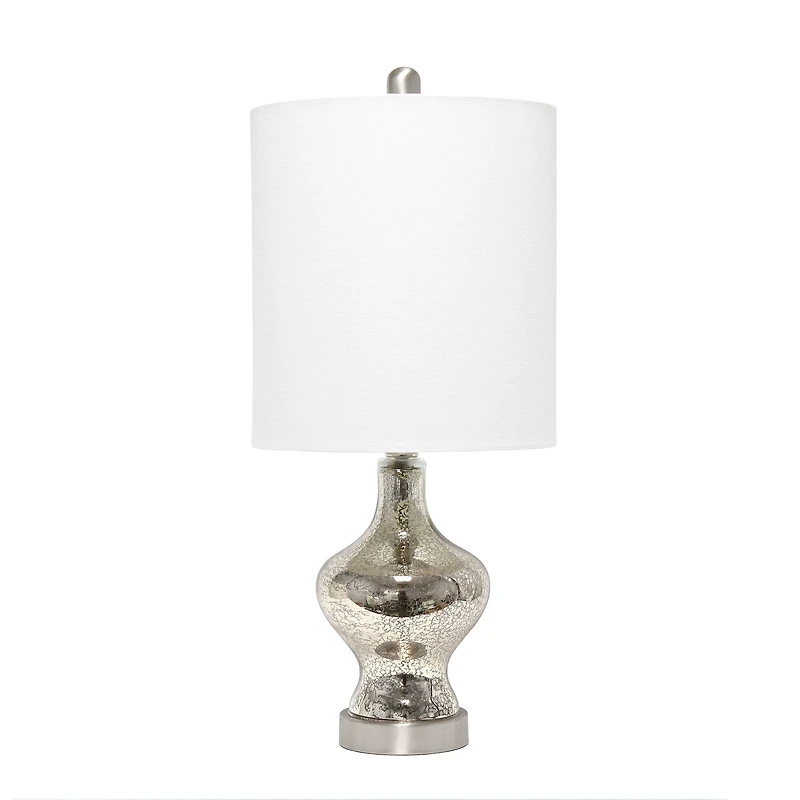 Lalia Home 22.5" Paseo Table Lamp with White Fabric Shade