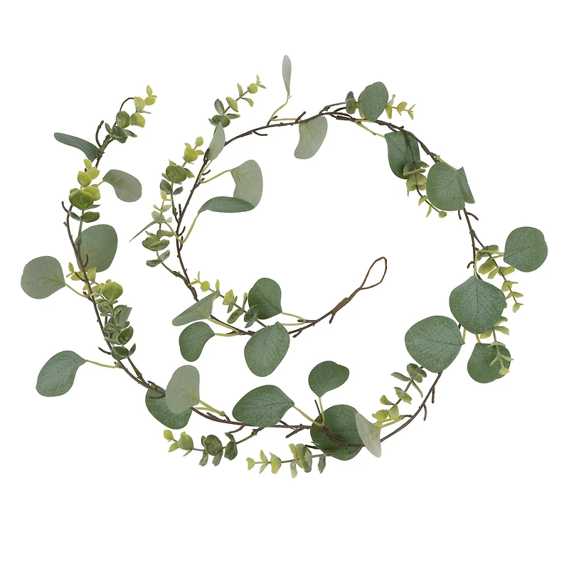 5ft. Eucalyptus Mix Coiled Garland by Ashland®