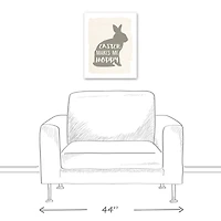 Easter Makes Me Hoppy 2 16" x 20" Canvas Wall Art