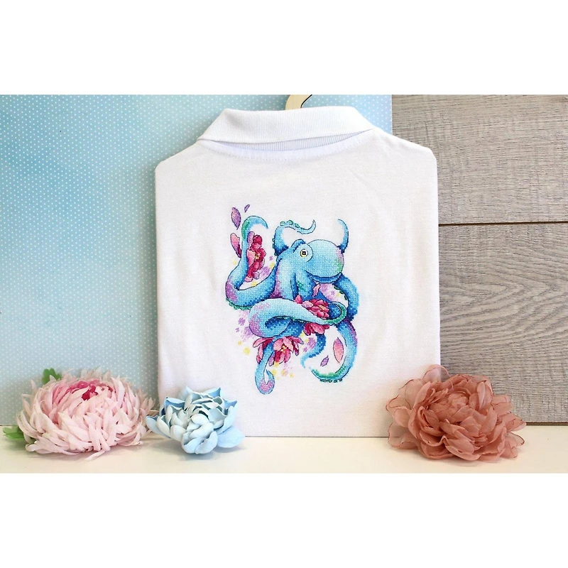 MP Studia Octopus Cross Stitch Kit