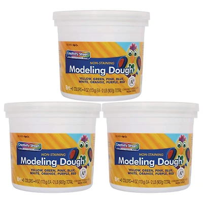 Creativity Street® 4oz. Modeling Dough Pack, 3ct.