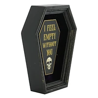 8" Empty Without You Coffin Tabletop Décor by Ashland®