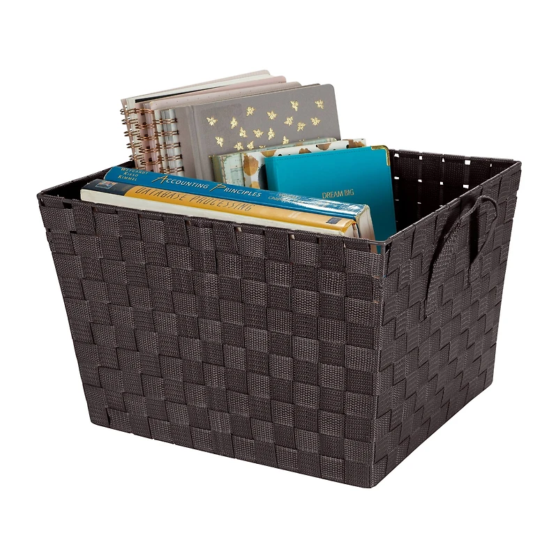 Simplify Large Woven Storage Bin