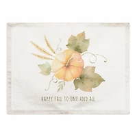 Happy Fall Pumpkin Polyester Twill Placemat