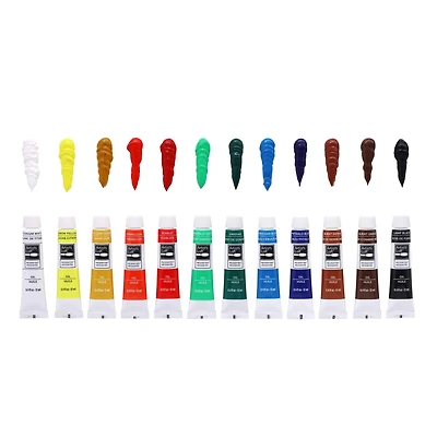 12 Color Oil Paint Set by Artist's Loft™ Necessities™