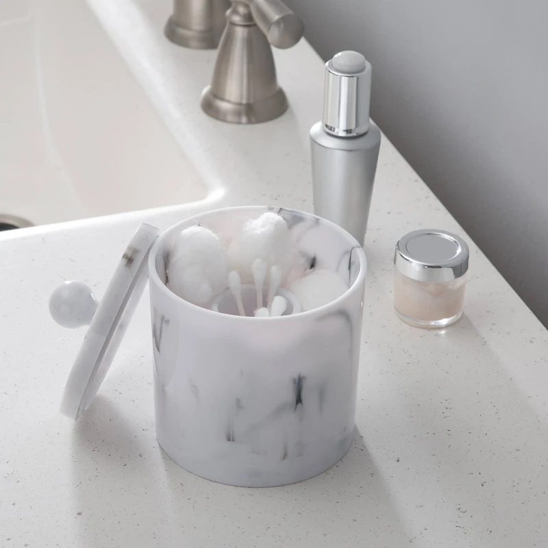 Simplify Q-Tip & Cotton Marble Holder