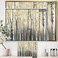 Designart - Golden Birch Forest I
