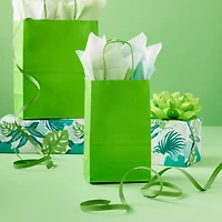 Small Green Paper Bags by Celebrate It™