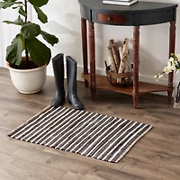 DII® Slim Stripe Cotton Chindi Rug