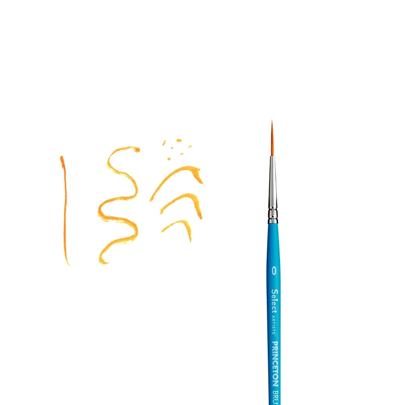 Princeton™ Select™ Artiste Series 3750 Short Handle Liner Brush