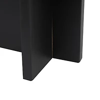 48" Brown Teak Wood Handmade Coffee Table with Brown Live Edge Tabletop