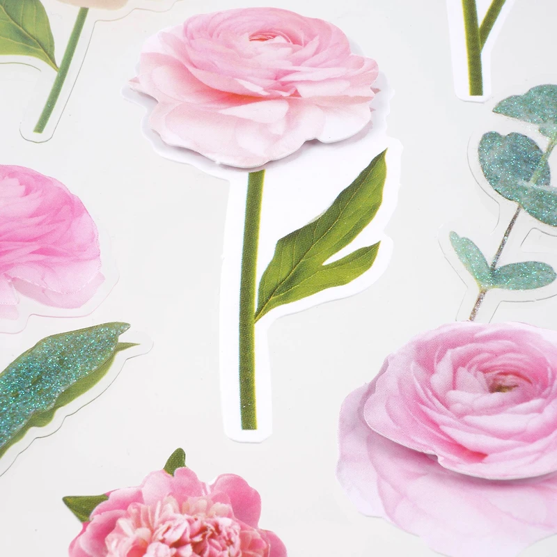 Pink Cala Rose Dimensional Stickers by Recollections™