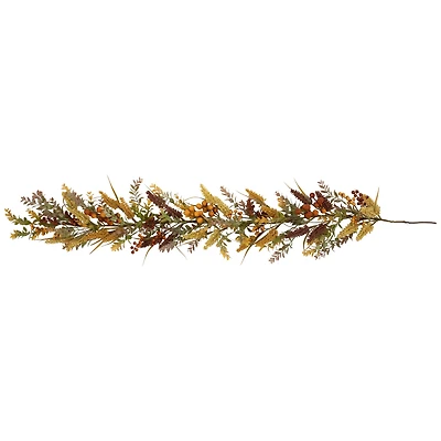 5ft. Real Touch™️ Greenery & Berries Fall Harvest Garland