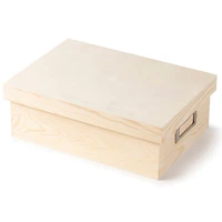 8 Pack: Wood Photo Box by Make Market®