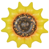 PoolCandy Giant Sunflower Island Float