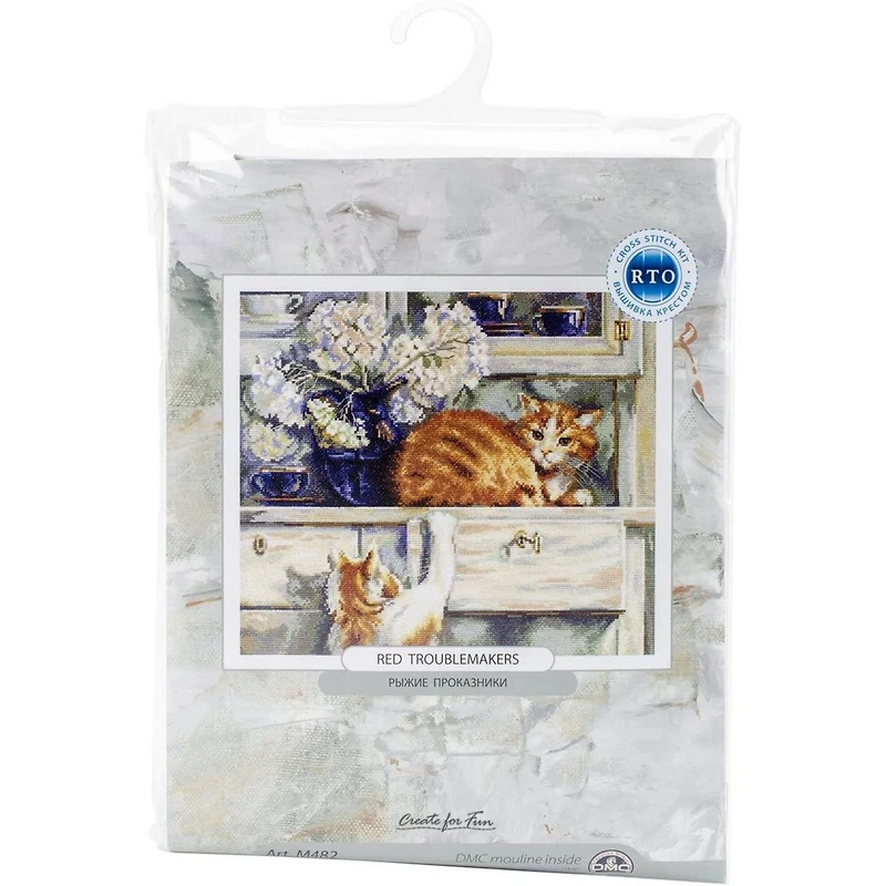 RTO Red Troublemakers Cross Stitch Kit