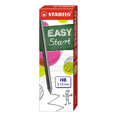 STABILO® EASYergo 3.15mm HB Mechanical Pencil Lead Refills