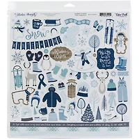 Echo Park Collection Kit 12"X12"-Winter Magic