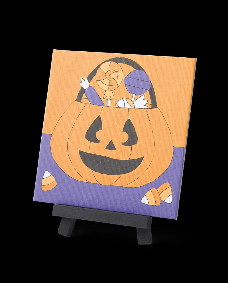 Jack-o'-Lantern Basket Canvas Craft Kit by Creatology™