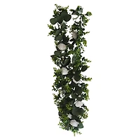 8 Pack: 6ft. White Rose Foliage Garland by Ashland®