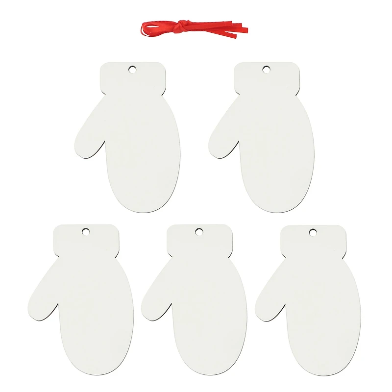 3.5" Glove Hardboard Sublimation Ornament by Make Market®